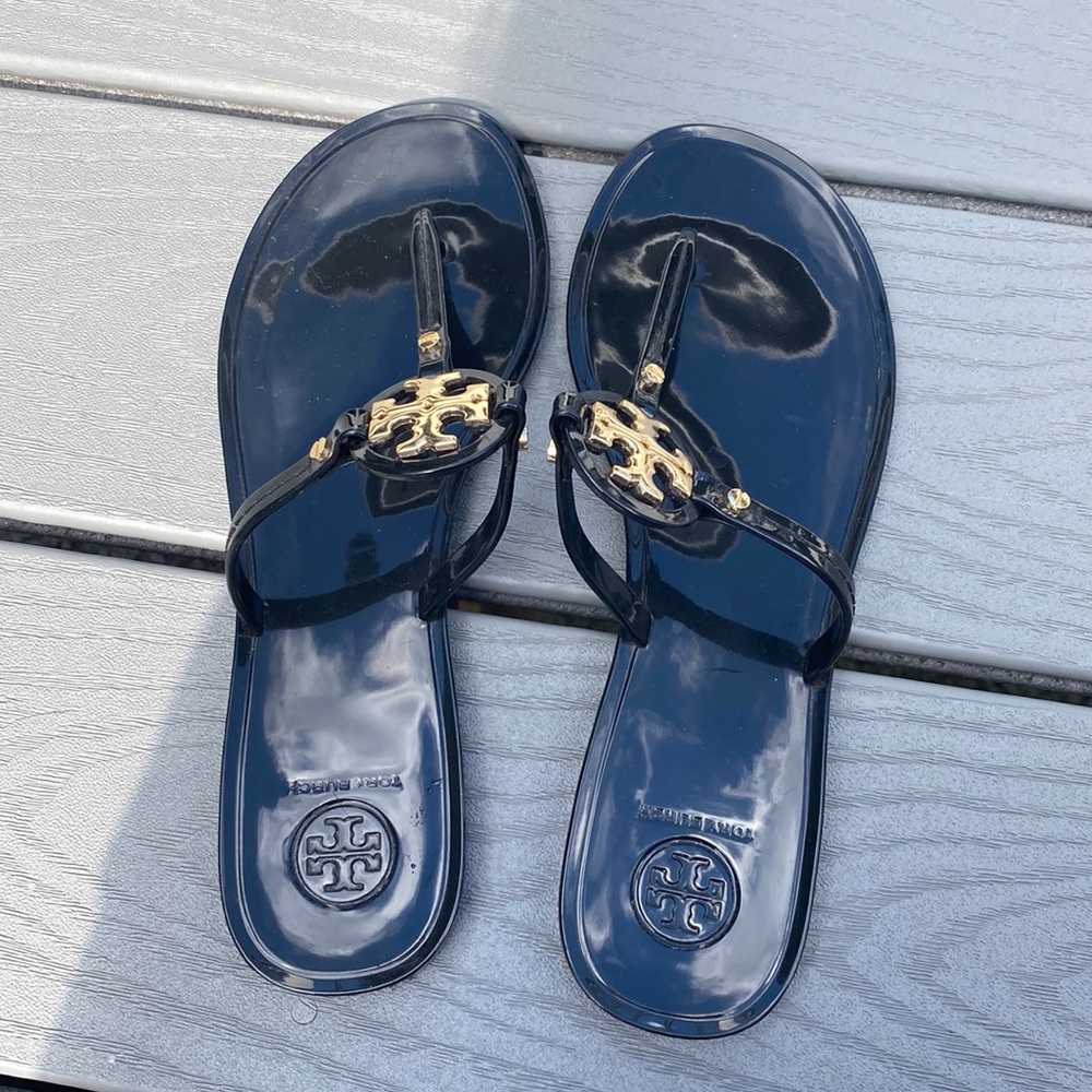 Tory Burch Jellies- Black